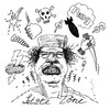 Cartoon: letzte töne (small) by Andreas Prüstel tagged gaddafi,libyen,proteste,massaker,diktator,diktatur