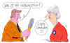 Cartoon: lieblingsfilm (small) by Andreas Prüstel tagged brexit,aufschub,theresa,may,lieblingsfim,stirb,langsam,cartoon,karikatur,andreas,pruestel