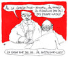 Cartoon: liedgut (small) by Andreas Prüstel tagged peer,steinbrück,kanzlerkandidat,steigerlied,spd