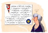 Cartoon: london-brüssel (small) by Andreas Prüstel tagged brexit,theresa,may,london,brüssel,eu,cartoon,karikatur,andreas,pruestel