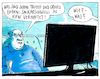 Cartoon: mal was anderes (small) by Andreas Prüstel tagged medien,tv,nachrichten,trump,groko,expräsident,georgien,saakaschwili,verhaftung,kiew,ukraine,cartoon,karikatur,andreas,pruestel