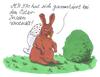 Cartoon: MH 370 (small) by Andreas Prüstel tagged flugzeug,malaysia,airlines,flugzeugabsturz,suche,ostern,osterhase,verstecken,osterinseln,cartoon,karikatur,andreas,pruestel