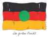 Cartoon: mittig (small) by Andreas Prüstel tagged grüne,landtagswahlen,badebwürttemberg,rheinlandpfalz,bund