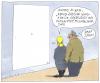 Cartoon: nachdenk-art (small) by Andreas Prüstel tagged malerei,galerie,abendland