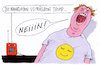 Cartoon: neiiin! (small) by Andreas Prüstel tagged usa,trump,nachrichten,überdruß,cartoon,karikatur,andreas,pruestel