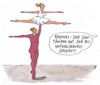 Cartoon: outing (small) by Andreas Prüstel tagged homosexuallität,heterosexuallität,homo,hetero,schwul,fußballerouting,hitzlsberger,ballett,solotänzer,cartoon,karikatur,andreas,pruestel