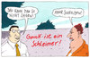 Cartoon: pastor freiheit (small) by Andreas Prüstel tagged bundespräsident,joachim,gauck,freiheit,schleimerei,anbiederung,pastor,cartoon,karikatur,andreas,prüstel