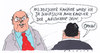 Cartoon: peer und sigmar (small) by Andreas Prüstel tagged peer,steinbrück,nebentätigkeiten,honorare,spd,kanzlerkandidat,sigmar,gabriel,parteivorsitzender,bundestag,cartoon,andreas,prüstel