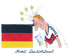 Cartoon: prost deutschland (small) by Andreas Prüstel tagged fußballweltmeisterschaft,brasilien,finale,argentinien,deutschland,weltmeister,vierter,stern,cartoon,karkatur,andreas,pruestel