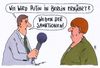 Cartoon: putin-besuch (small) by Andreas Prüstel tagged russland,deutschland,eu,putin,sanktionen,angela,merkel,berlin,cartoon,karikatur,andreas,pruestel