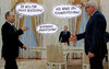 Cartoon: putin-steimeier (small) by Andreas Prüstel tagged putin,steinmeier,collage,cartoon,andreas,pruestel