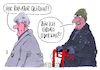 Cartoon: quitsch (small) by Andreas Prüstel tagged groko,verhandlungen,rollator,cartoon,karikatur,andreas,pruestel