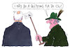 Cartoon: quittung (small) by Andreas Prüstel tagged csu,bayern,bayernwahl,umfragewerte,seehofer,flüchtlingspolitik,cartoon,karikatur,andreas,pruestel
