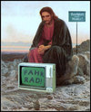 Cartoon: rastplatz (small) by Andreas Prüstel tagged rasten,jesus,radfahrer,mutter,cartoon,collage,andreas,pruestel