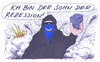 Cartoon: rezession (small) by Andreas Prüstel tagged rezession,eu,euroraum,eurozone,wirtschaft,eurokrise,bruttoinlandsprodukt,krisenländer