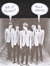 Cartoon: rolling stones (small) by Andreas Prüstel tagged rollingstones,fünfzigjährigesjubiläum,ewigkeit