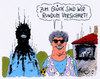 Cartoon: rundum (small) by Andreas Prüstel tagged versicherungen,rundumversicherung,brand,eigenheim,ehepaar,blindheit,cartoon,karikatur,andreas,pruestel