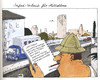 Cartoon: safariurlaub (small) by Andreas Prüstel tagged safari,urlaub,ferien,geldmangel,arbeitslosigkeit,mittellosigkeit,verarmung,armut,kreativität,cartoon,karikatur,andreas,pruestel