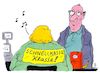 Cartoon: schnellkasse (small) by Andreas Prüstel tagged supermarkt,schnellkasse,kassiererin,kunde,cartoon,karikatur,andreas,pruestel