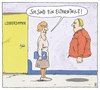 Cartoon: schulbesuch (small) by Andreas Prüstel tagged schule,lehrer,schülereltern,elternteil,lehrerzimmer