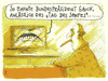 Cartoon: senf (small) by Andreas Prüstel tagged bundespräsident,joachim,gauck,senf,würstchen,cartoon,karikatur,andreas,pruestel