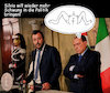 Cartoon: silvio (small) by Andreas Prüstel tagged berlusconi,italien,cartoon,collage,andreas,pruestel