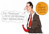 Cartoon: singender höcke (small) by Andreas Prüstel tagged afd,björn,höcke,kein,parteiausschluß,nationalsozialismus,horst,wessel,lied,geschichtslehrer,cartoon,karikatur,andreas,pruestel