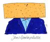 Cartoon: spanplatte (small) by Andreas Prüstel tagged jens,spahn,gesundheitsninister,cdu,hartz,vier,spanplatte,cartoon,karikatur