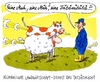 Cartoon: stimmt das (small) by Andreas Prüstel tagged klimawandel,erderwärmung,un,klomakonferenz,paris,landwirtschaft,bauer,vieh,cartoon,karikatur,andreas,pruestel