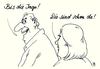Cartoon: tage (small) by Andreas Prüstel tagged gruß,abschiedsgruß,menstruation,regek,cartoon,karikatur,andreas,pruestel