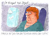 Cartoon: tegel (small) by Andreas Prüstel tagged berlin,flughafen,tegel,schließung,offenhaltung,angela,merkel,flüchtlingsgipfel,parus,eu,europa,afrika,flüchtlingskooperation,cartoon,karikatur,andreas,pruestel