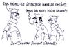 Cartoon: terrorgefahr (small) by Andreas Prüstel tagged burka,burkaverbot,polizei,islam,islamismus,muslima,terror,terrorgefahr,cartoon,karikatur,andreas,pruestel