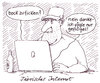 Cartoon: tierisches (small) by Andreas Prüstel tagged internet,chat,bock,ficken,vögeln,geflügel,cartoon,karikatur,andreas,pruestel