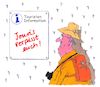 Cartoon: touristen-information (small) by Andreas Prüstel tagged tourismus,touristeninformation,einheimische,cartoon,karikatur,andreas,pruestel