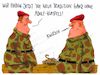 Cartoon: tradition (small) by Andreas Prüstel tagged bundeswehr,traditionsverständnis,wehrmacht,adolf,cartoon,karikatur,andreas,pruestel