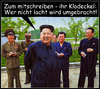 Cartoon: umbringen (small) by Andreas Prüstel tagged kimjong,un,nordkorea,diktator,klodeckel,mitschreiben,tod,cartoon,collage,andreas,pruestel