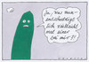 Cartoon: unschuldsgurke (small) by Andreas Prüstel tagged ehec,infektion