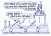 Cartoon: vaterunser (small) by Andreas Prüstel tagged griechenland,schulden,staatspleite,gläubiger,eu,euro,eurogruppe,reformpläne,kirche,gottesdienst,griechisch,orthodox,cartoon,karikatur,andreas,pruestel