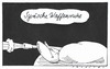 Cartoon: waffenruhe (small) by Andreas Prüstel tagged syrien,kampfhandlungen,waffenruhe