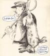 Cartoon: weidmanns dank (small) by Andreas Prüstel tagged jagd hase ostern