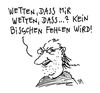 Cartoon: wetten daß (small) by Andreas Prüstel tagged tv,fernsehen,wetten,daß,show,cartoon,karikatur,andreas,pruestel