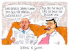 Cartoon: wladi und gerd (small) by Andreas Prüstel tagged spd,simone,lange,hartz,vier,entschuldigung,agenda,zwanzigzehn,gerhard,schröder,putin,cartoon,karikatur,andreas,pruestel