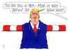 Cartoon: zollmeister (small) by Andreas Prüstel tagged usa,trump,strafzölle,eu,handelskrieg,cartoon,karikatur,andreas,pruestel