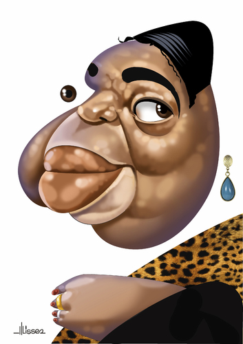 Cartoon: Cesaria Evora (medium) by Ulisses-araujo tagged cesaria,evora