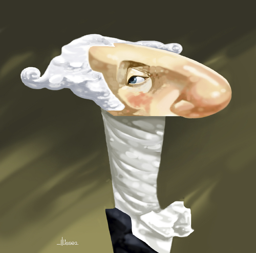 Cartoon: George Washington (medium) by Ulisses-araujo tagged george,washington,caricature