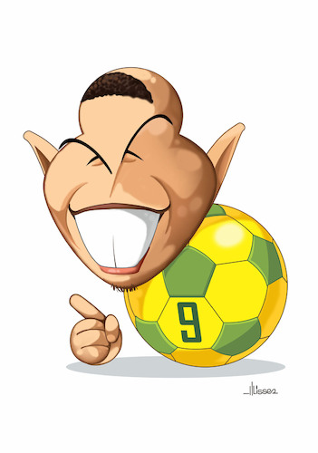 Cartoon: Ronaldo (medium) by Ulisses-araujo tagged ronaldo