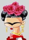 Cartoon: Frida Kahlo (small) by Ulisses-araujo tagged frida,kahlo,caricature