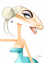 Cartoon: Lady Gaga (small) by Ulisses-araujo tagged lady,gaga