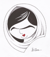 Cartoon: Malala Yousafzai (small) by Ulisses-araujo tagged malala,yousafzai,caricature