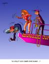 Cartoon: Bungee (small) by Georg Zitzmann tagged bungeejumping sports fun